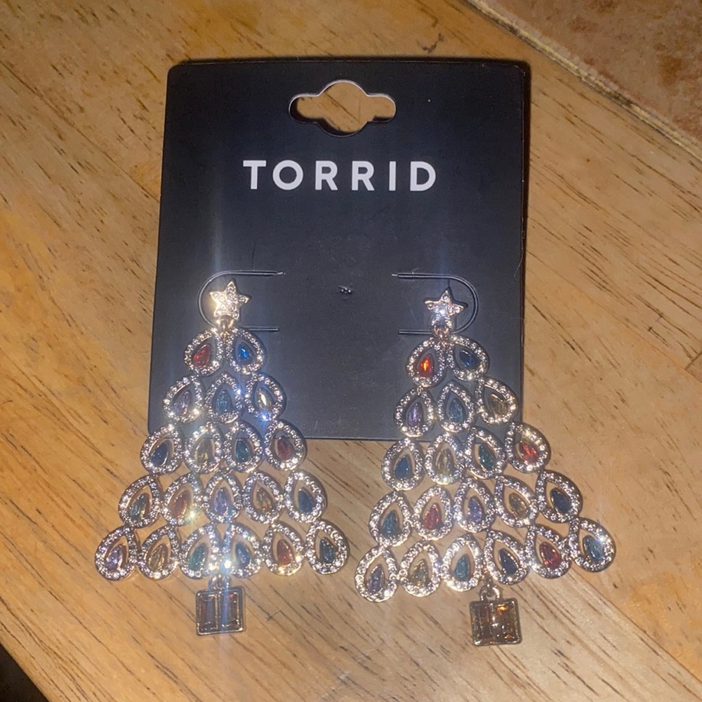 Christmas earrings